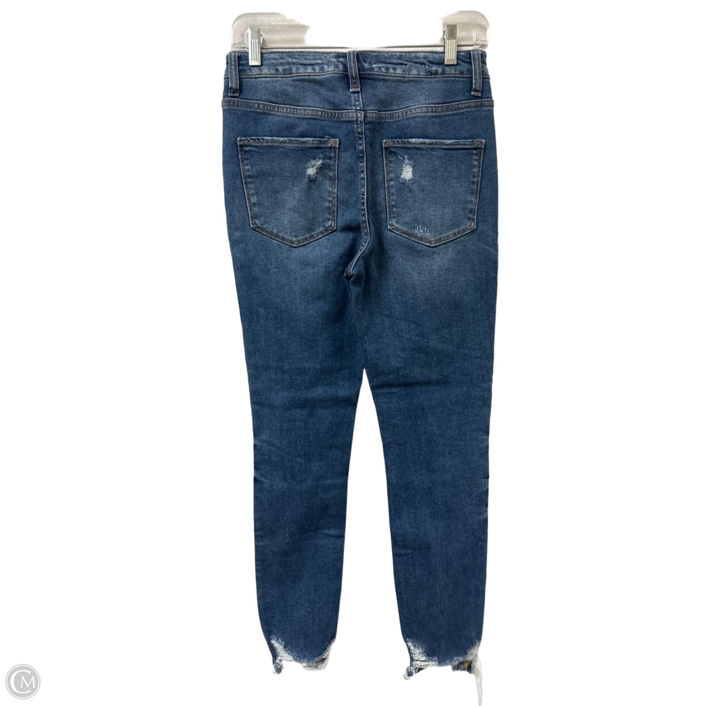 Jeans Skinny By Vervet In Blue Denim, Size: 4