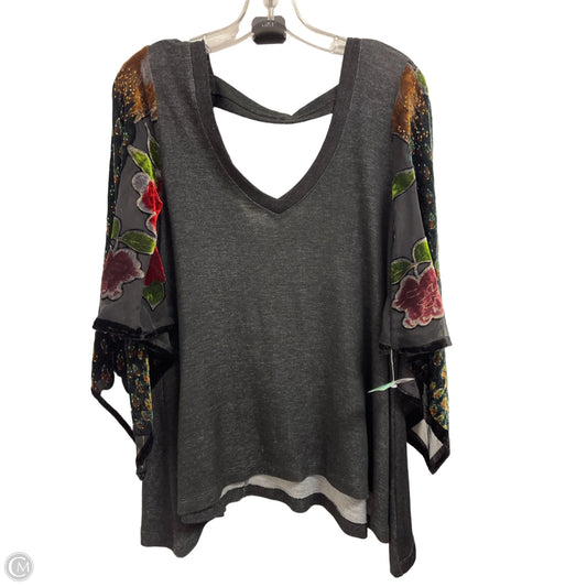 Top Long Sleeve By Clothes Mentor In Black, Size: M