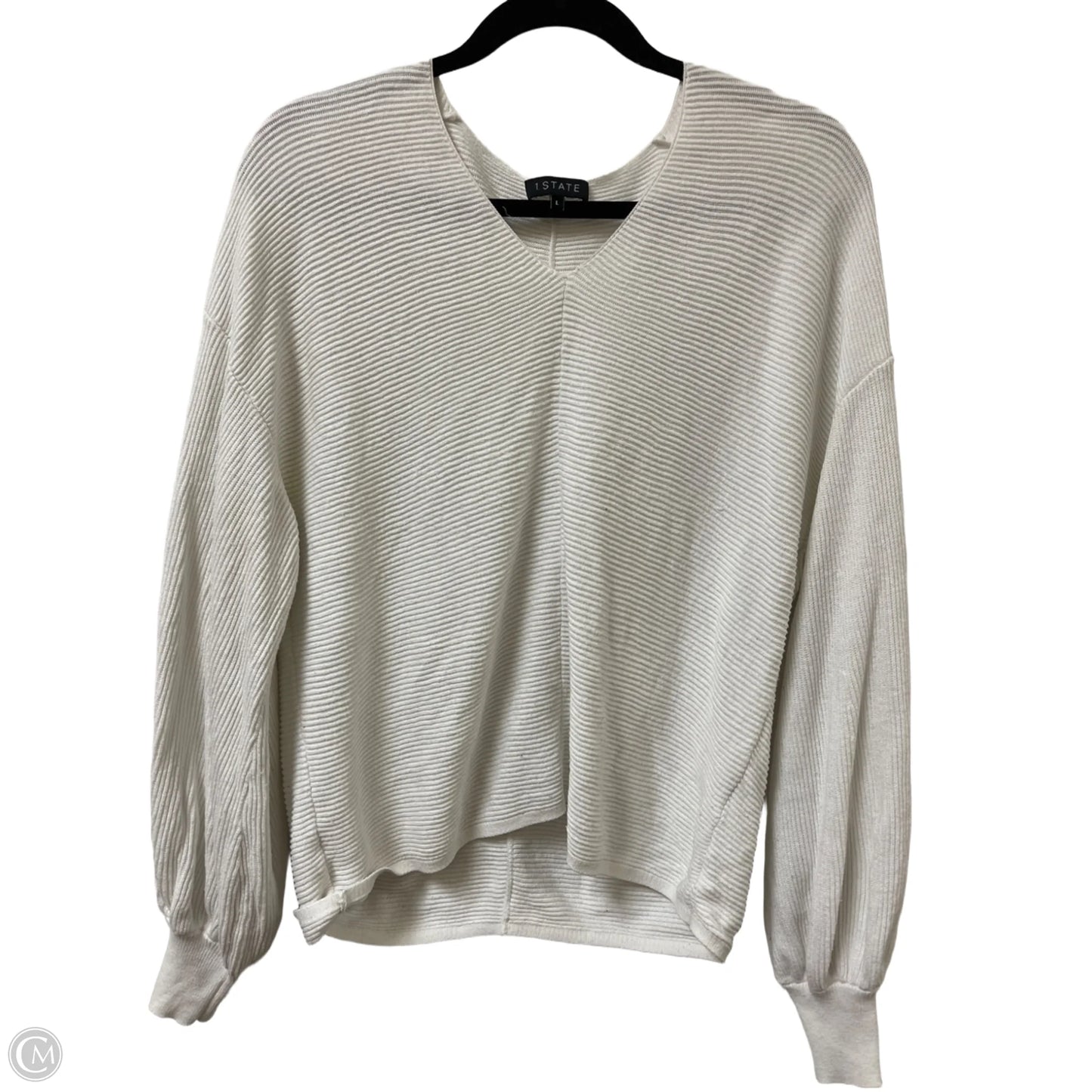 Sweater By 1.state In White, Size: L