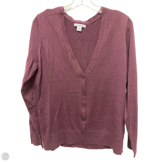 Sweater Cardigan By Amazon Essentials In Red, Size: L