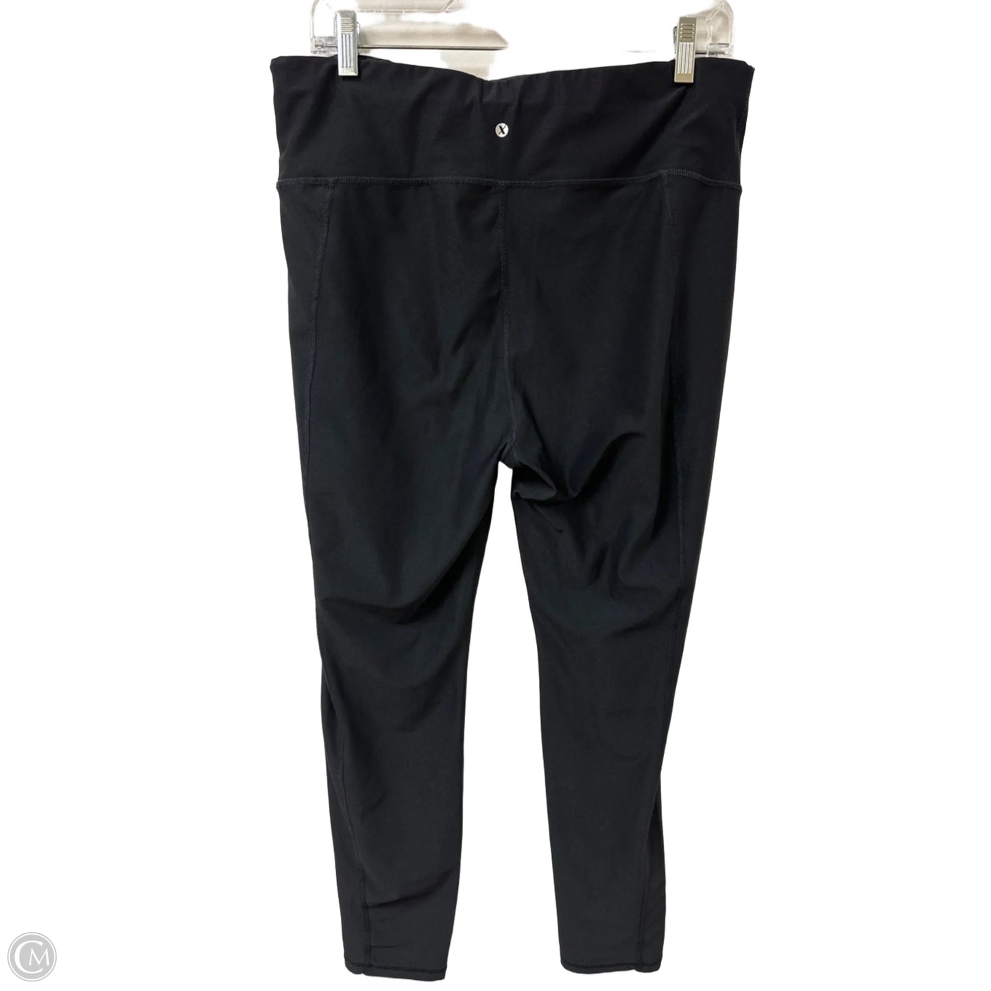 Athletic Leggings By Xersion In Black, Size: Xl