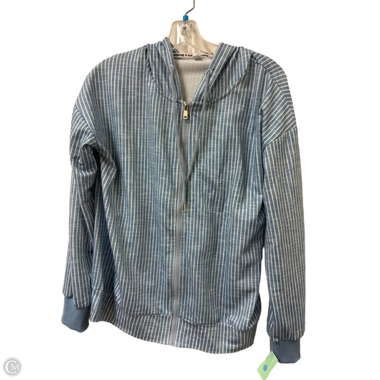 Jacket Other By Clothes Mentor In Blue & White, Size: M