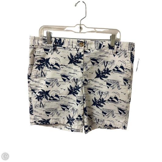 Shorts By Talbots In Blue & White, Size: 12