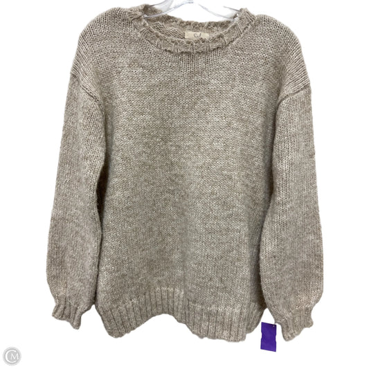 Sweater By Easel In Cream, Size: S
