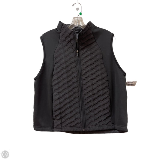 Vest Puffer & Quilted By Xersion In Black, Size: Xl