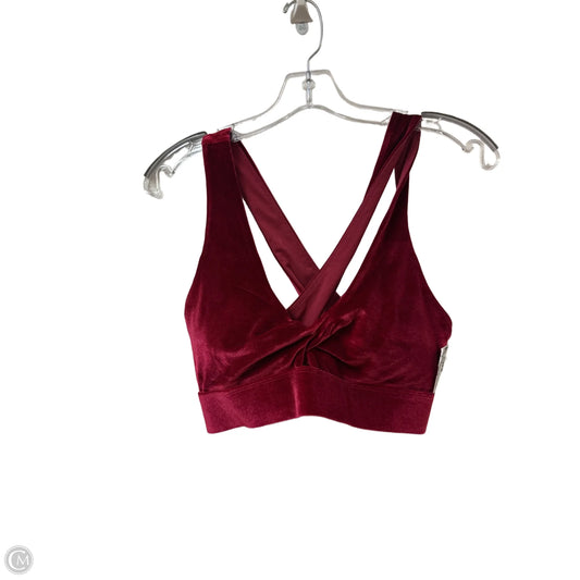 Athletic Bra By Fabletics In Red, Size: L