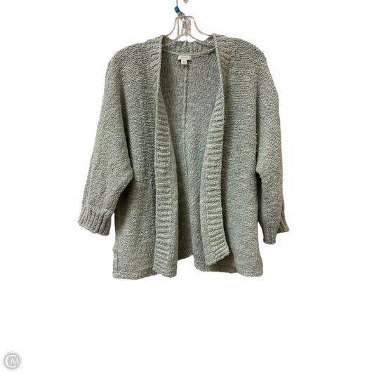 Sweater Cardigan By Pure Jill In Blue, Size: S