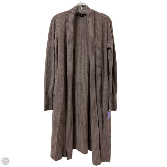 Sweater Cardigan By Barefoot Dreams In Brown, Size: S