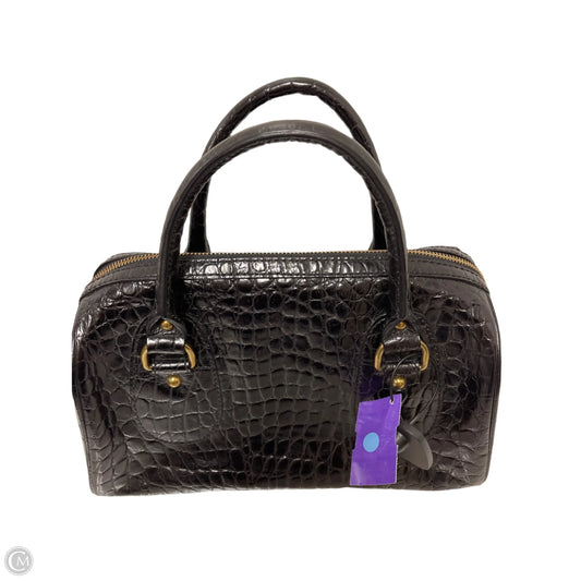 Handbag Leather By Banana Republic, Size: Medium