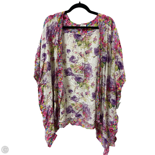 Kimono By Umgee In Floral Print, Size: S