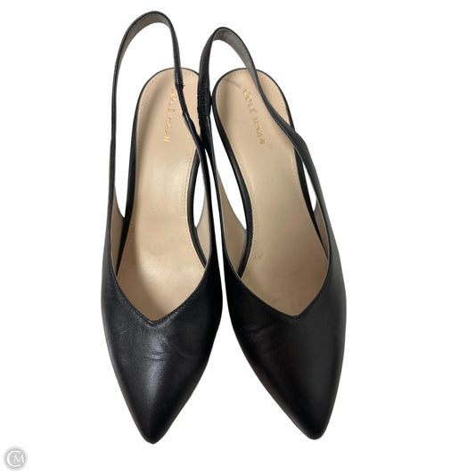 Shoes Heels Wedge By Cole-haan In Black, Size: 8