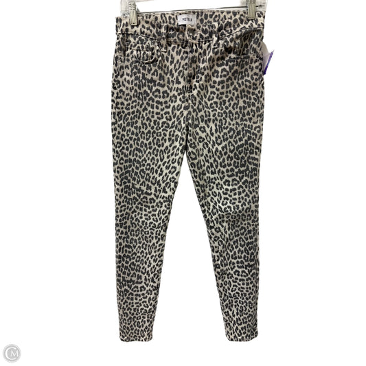 Jeans Skinny By Pistola In Animal Print, Size: 4