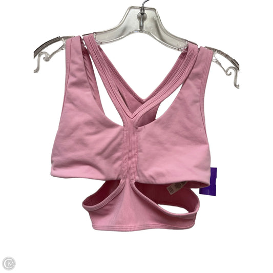 Athletic Bra By Alo In Pink, Size: S