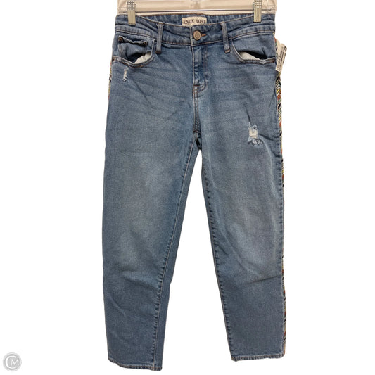 Jeans Straight By Knox Rose In Blue Denim, Size: 2