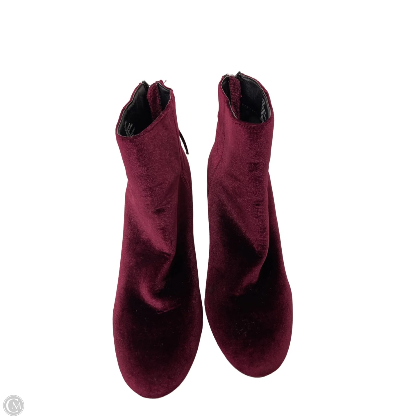 Boots Ankle Heels By Steve Madden In Red, Size: 8.5