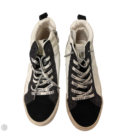 Shoes Sneakers By Vintage Havana In Black & White, Size: 9