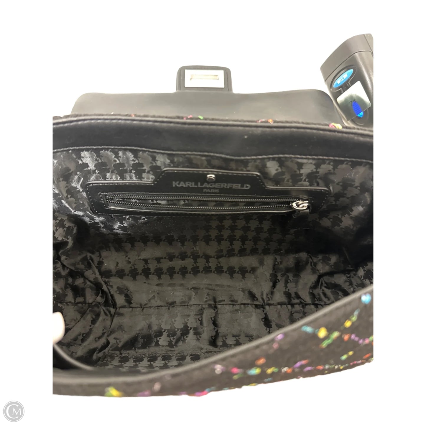 Handbag Designer By Karl Lagerfeld, Size: Large