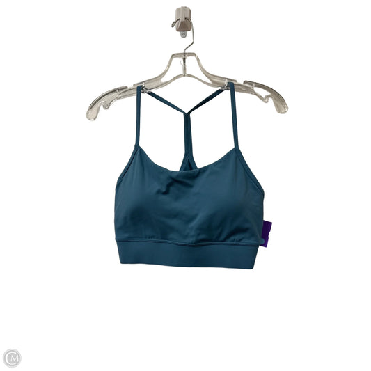 Athletic Bra By Clothes Mentor In Blue, Size: M