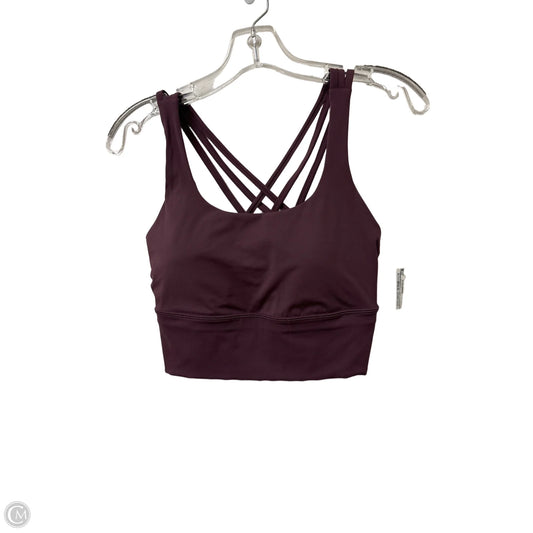 Athletic Bra By Clothes Mentor In Purple, Size: M