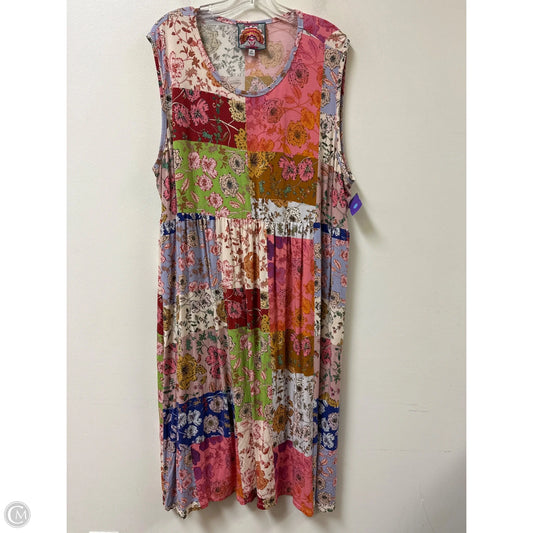 Dress Casual Short By Johnny Was In Multi-colored, Size: 2x