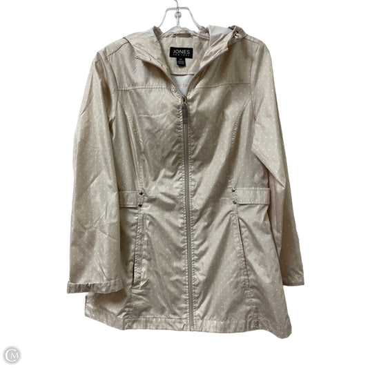 Jacket Windbreaker By Jones New York In Cream, Size: S