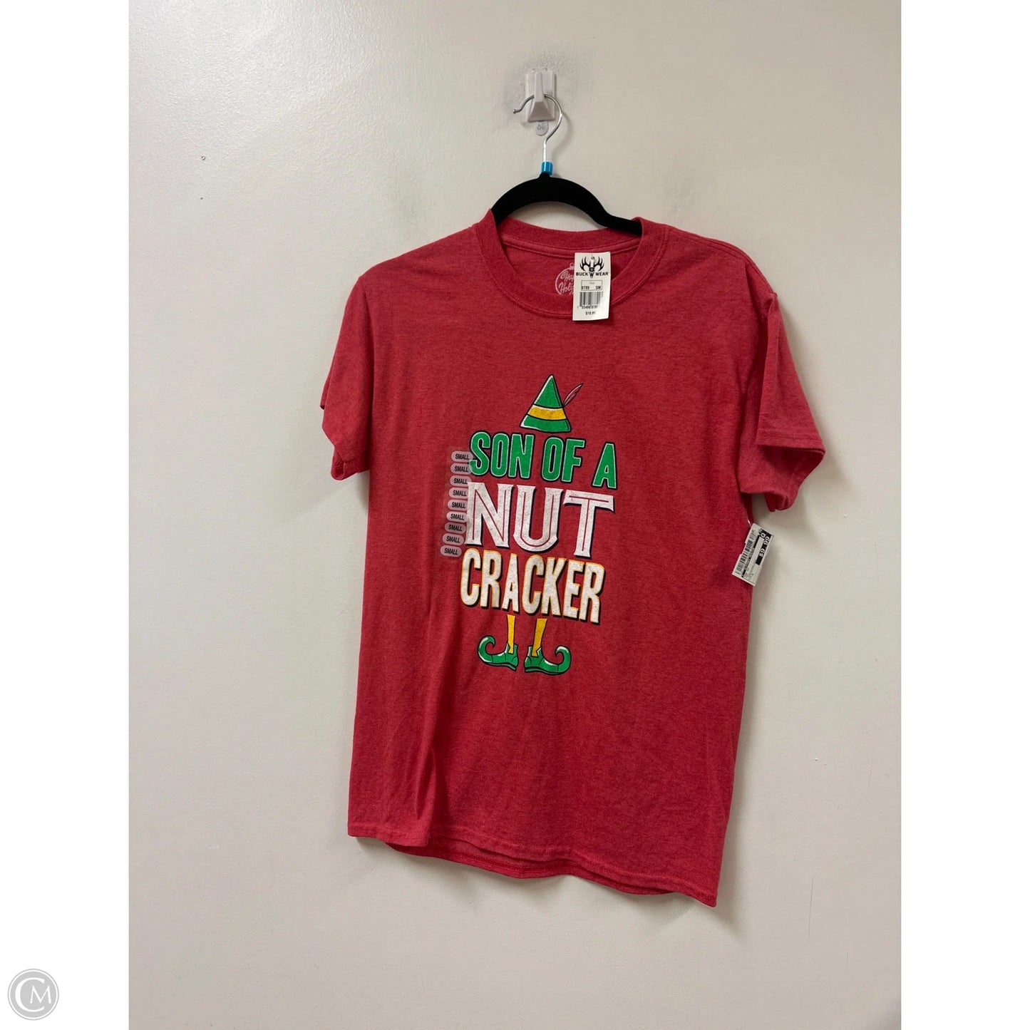 Top Short Sleeve By Clothes Mentor In Red, Size: S