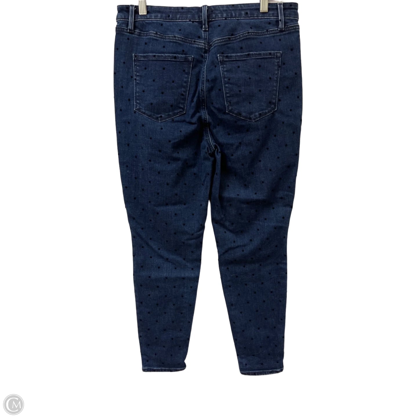 Jeans Skinny By Talbots In Polkadot Pattern, Size: 12p