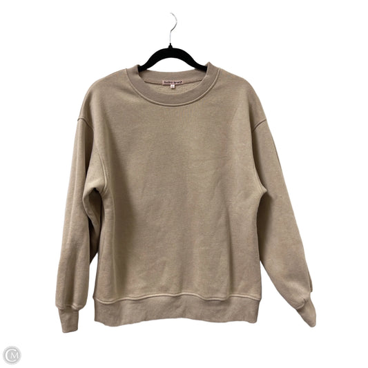 Sweatshirt Crewneck By Clothes Mentor In Brown, Size: S