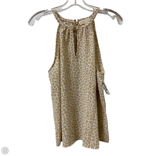 Top Sleeveless By Michael By Michael Kors In Cream, Size: M