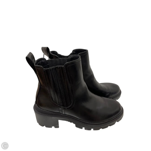 Boots Ankle Flats By Universal Thread In Black, Size: 9