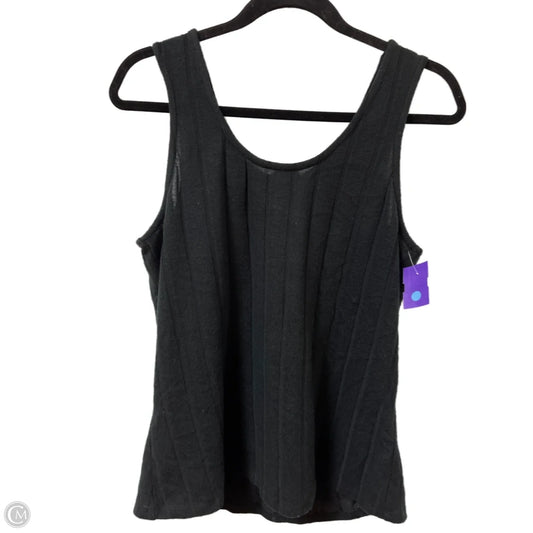 Top Sleeveless By Bobeau In Black, Size: M