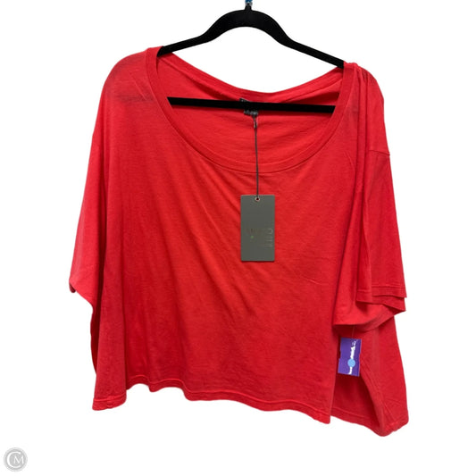 Top Short Sleeve By Clothes Mentor In Pink, Size: M