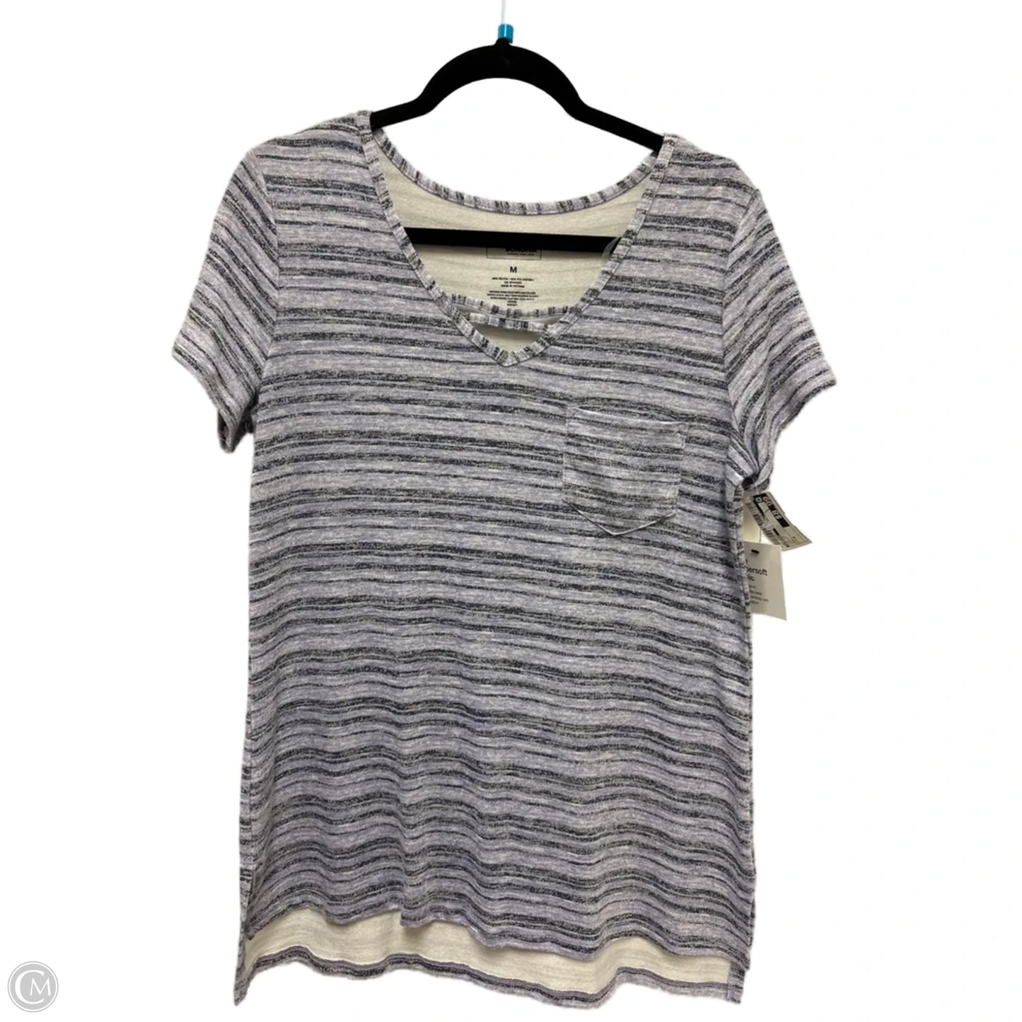 Top Short Sleeve By Sonoma In Purple, Size: M