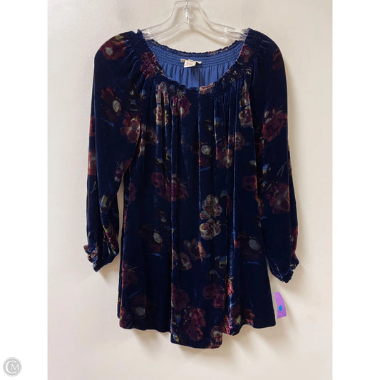 Top Long Sleeve By Sundance In Blue, Size: Xs