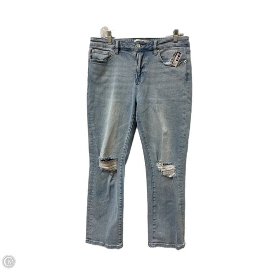 Jeans Boot Cut By Clothes Mentor In Blue Denim, Size: 10