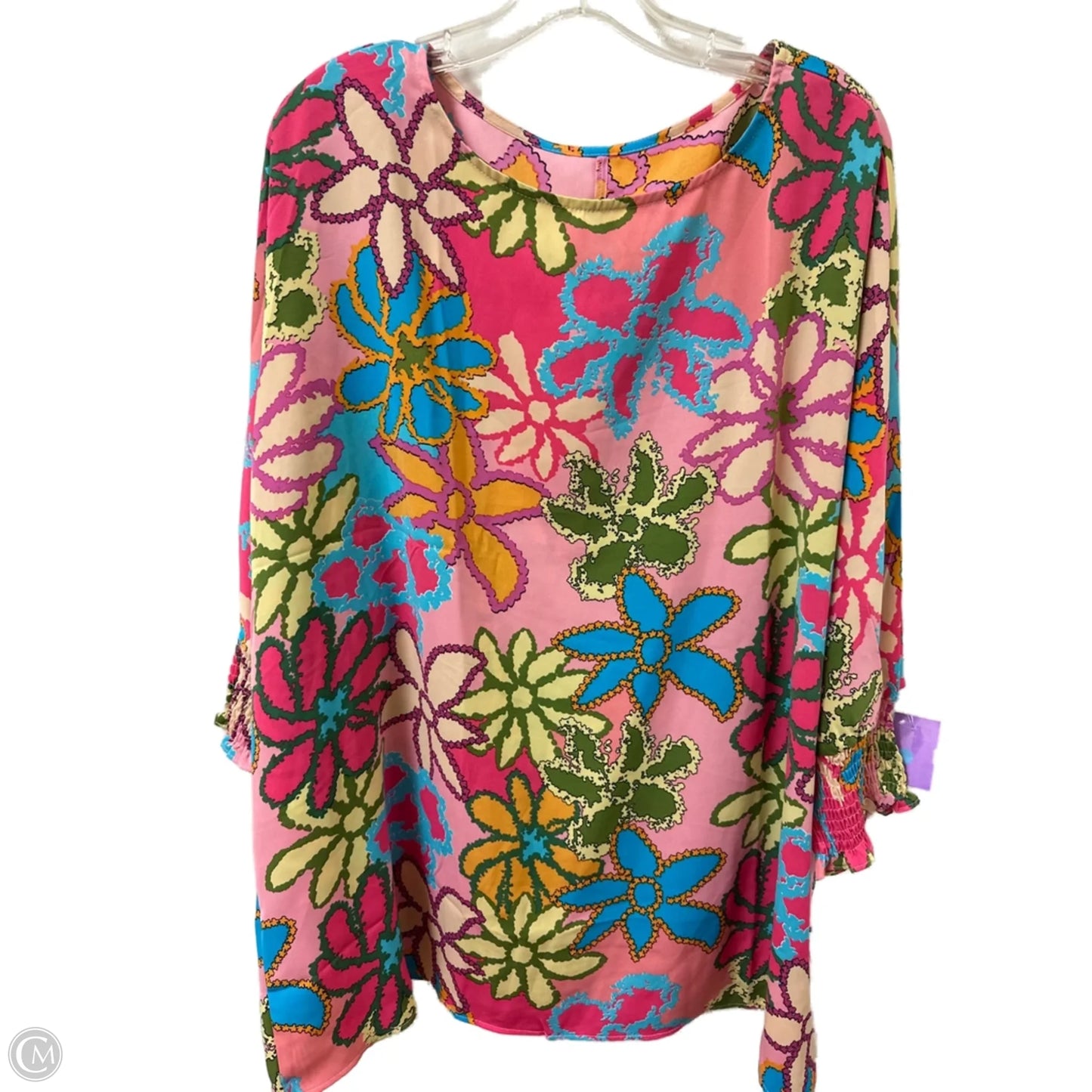 Top Long Sleeve By Clothes Mentor In Multi-colored, Size: Xl