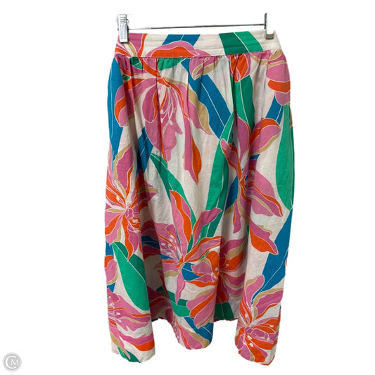 Skirt Midi By Lane Bryant In Multi-colored, Size: 18