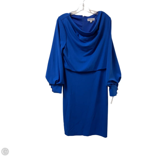 Dress Casual Midi By Shelby And Palmer In Blue, Size: L