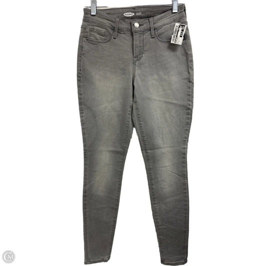 Jeans Skinny By Old Navy In Grey Denim, Size: 0
