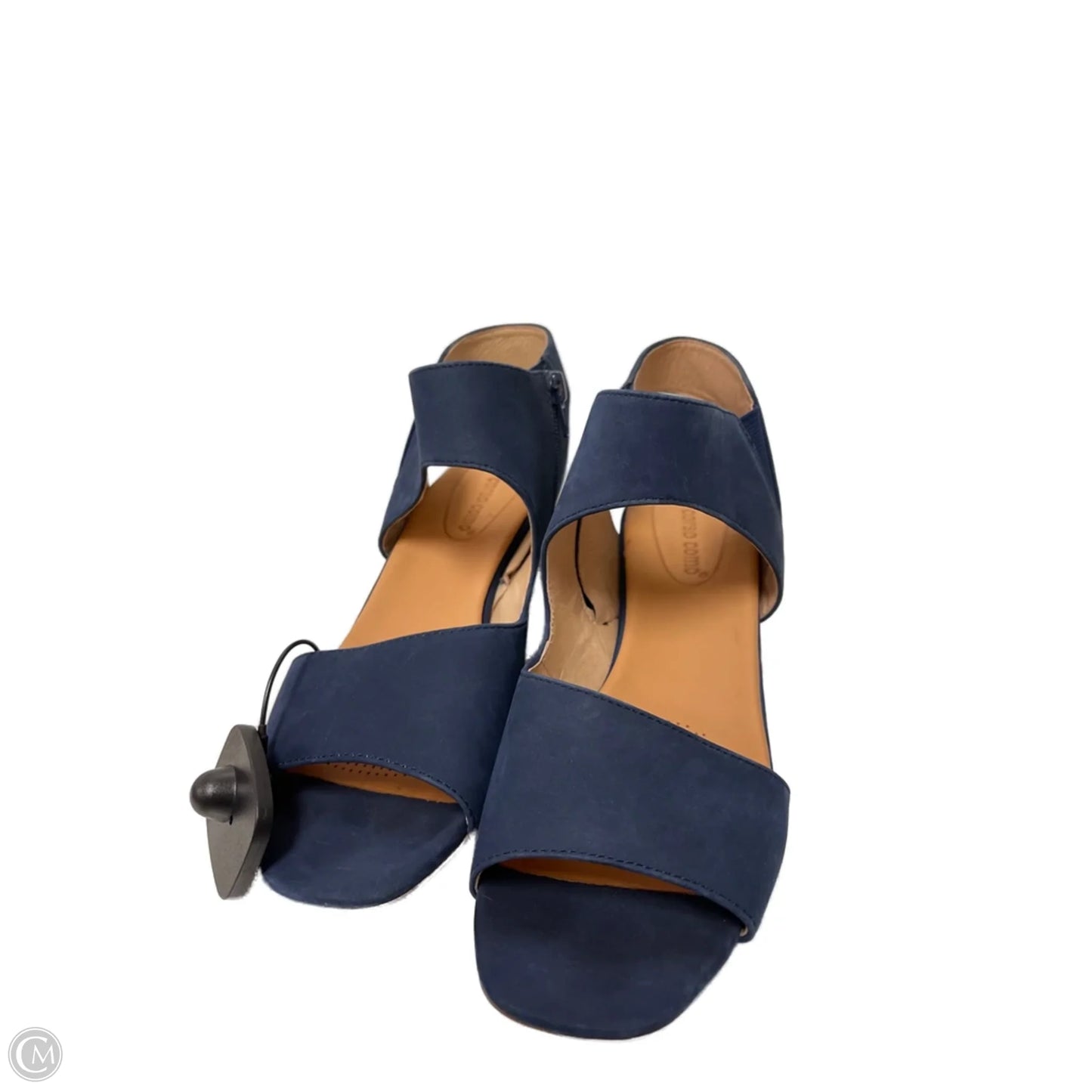 Sandals Heels Block By Corso Como In Navy, Size: 9
