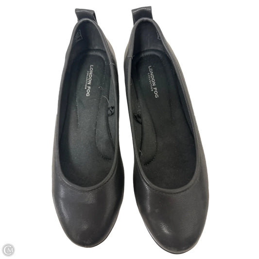 Shoes Flats By London Fog In Black, Size: 8.5