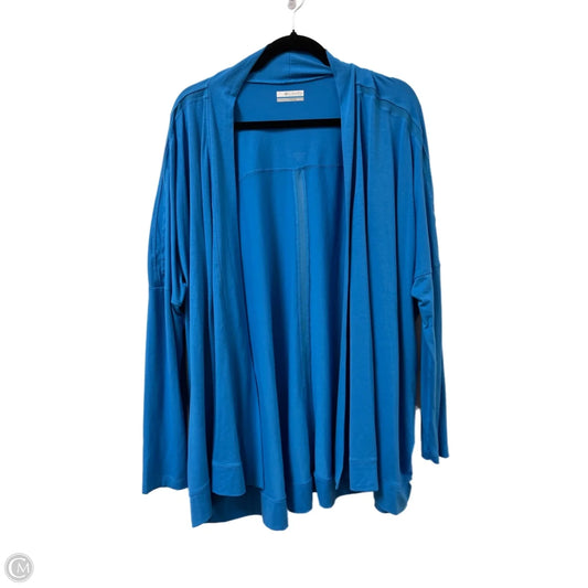 Sweater Cardigan By Columbia In Blue, Size: Xl