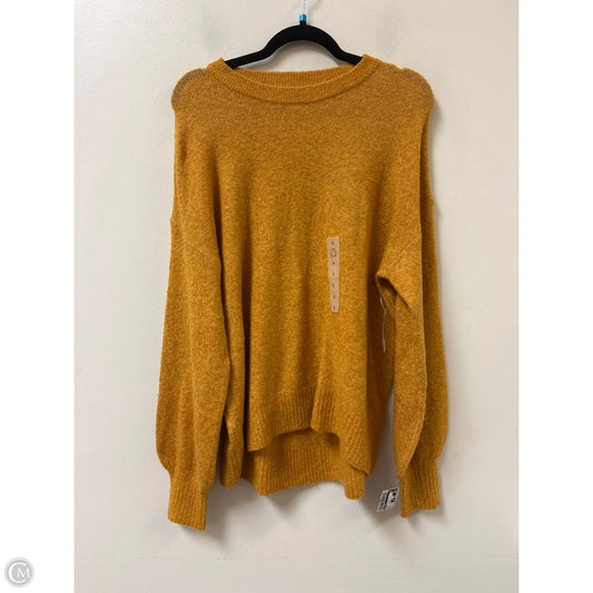 Sweater By Old Navy In Yellow, Size: L
