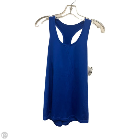 Athletic Tank Top By Xersion In Blue, Size: S