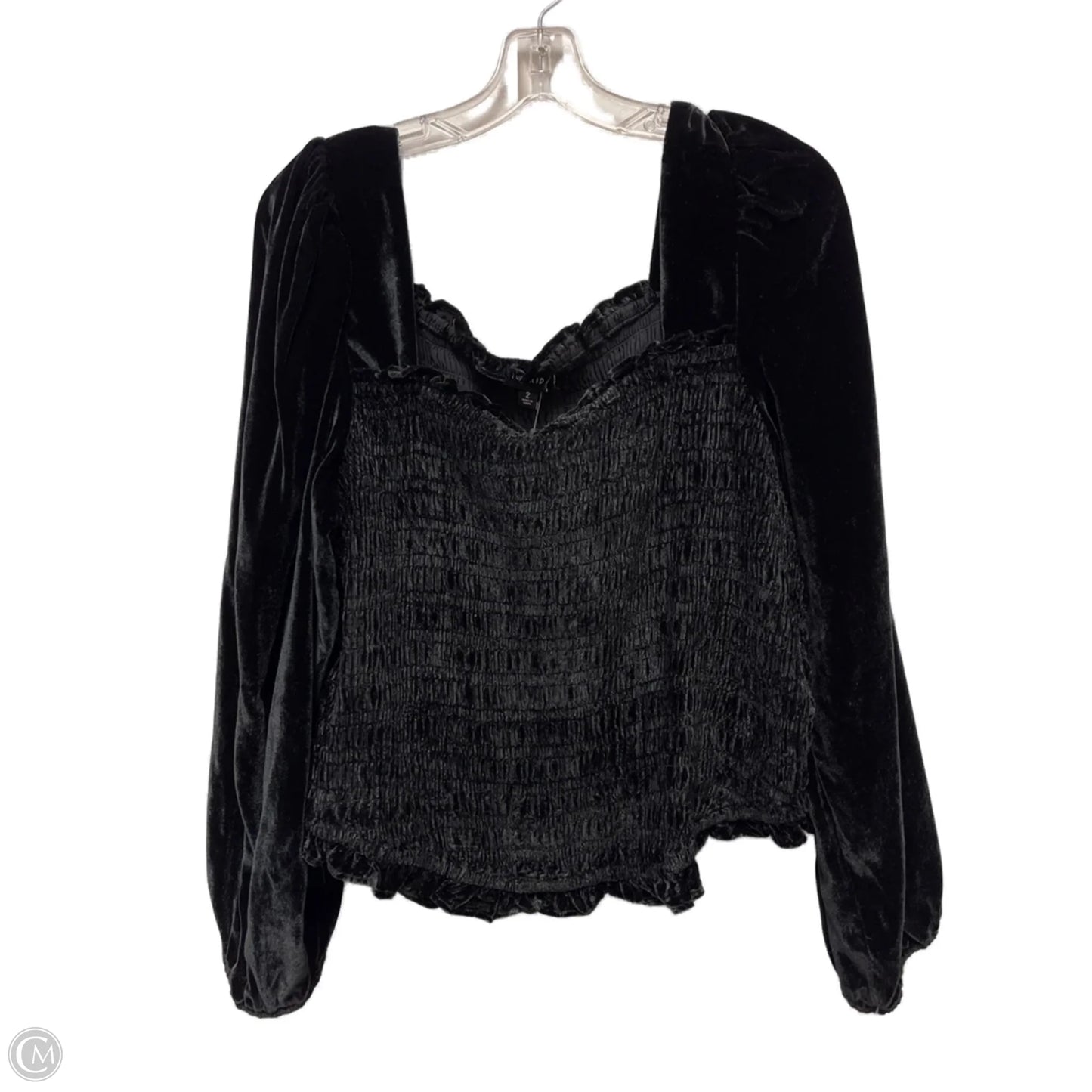 Top Long Sleeve By Torrid In Black, Size: 2x