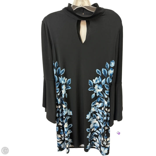 Dress Casual Short By White House Black Market In Black & Blue, Size: L