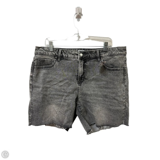 Shorts By Time And Tru In Grey Denim, Size: 16