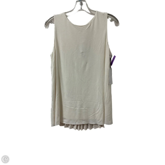 Top Sleeveless By Bailey 44 In White, Size: M