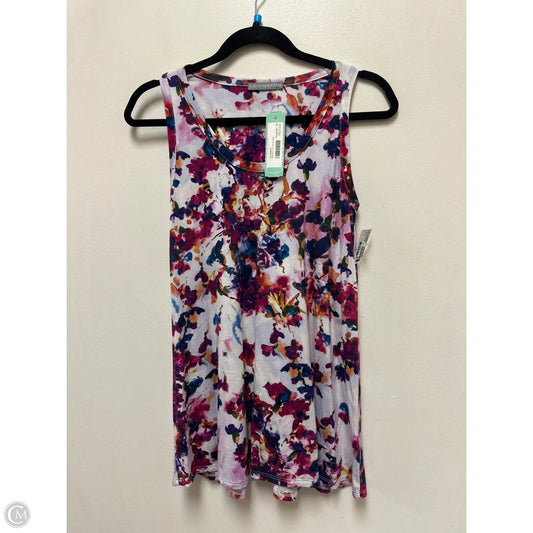 Top Sleeveless By Loveappella In Purple, Size: M