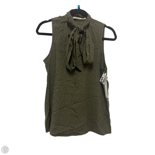 Top Sleeveless By J Brand In Green, Size: S